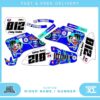 Fits Yamaha YZ 125-250 96-01. Custom MX Vinyl graphics, Decal Sticker Kit