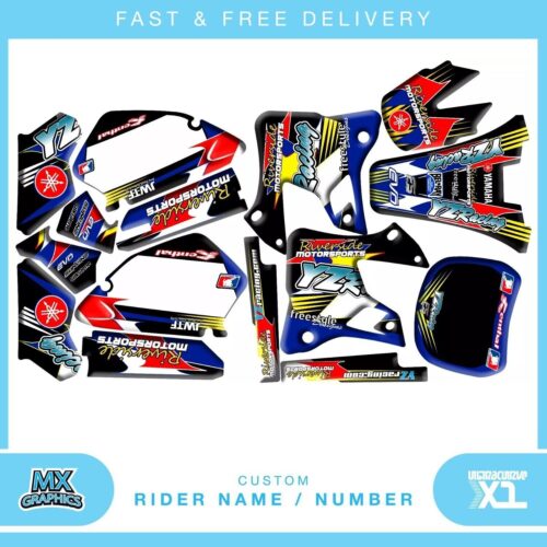 Fits Yamaha YZ125-250 96-01 Custom Mx vinl graphic, decal, sticker kit.