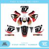 Fits Honda CR125 1997. Custom MX Vinyl graphics, Decal Sticker Kit