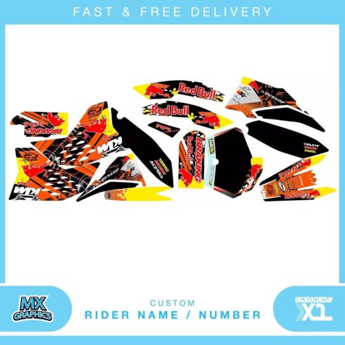 Fits KTM SX65 09-12 . Custom MX Vinyl graphics, Decal Sticker Kit