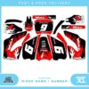 Fits Honda CR125-250 years 00-01. Custom MX Vinyl graphics, Decal Sticker Kit