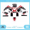 Fits Honda CR125 03. Custom MX Vinyl graphics, Decal Sticker Kit