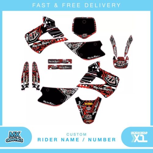 Fits Kawasaki KX 85. Custom MX Vinyl graphics, Decal Sticker Kit