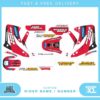 Fits Honda CR 85. Custom MX Vinyl graphics, Decal Sticker Kit