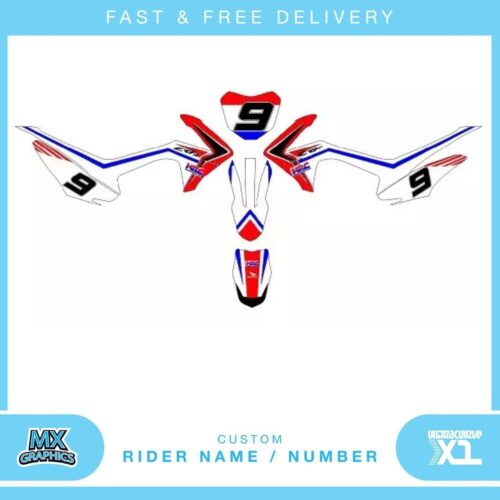 Fits Honda CRF110 2015 . Custom MX Vinyl graphics, Decal Sticker Kit