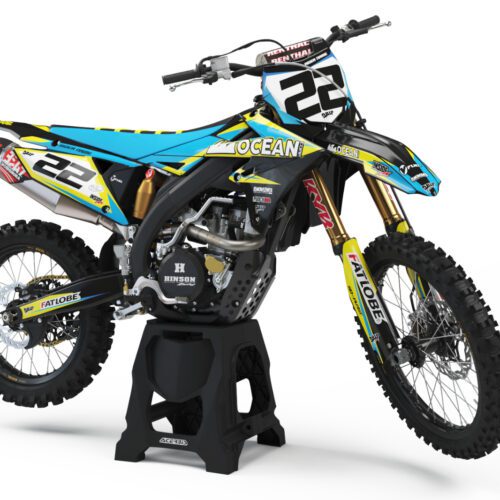 SUZUKI RMZ 450 STICKER KIT - 2014-2023 - MX MOTOX MOTOCROSS GRAPHICS KIT