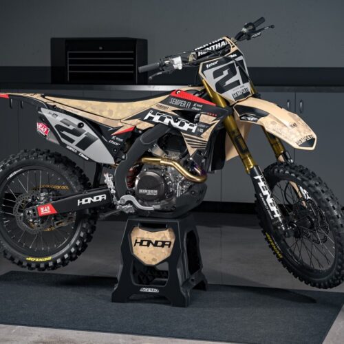 Custom MX Graphics Kit HONDA CRF 2019-2021- 125 250 450cc Honda 19-21 sempa