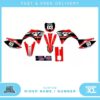 Fits Honda CRF230 2019-2020 . Custom MX Vinyl graphics, Decal Sticker Kit