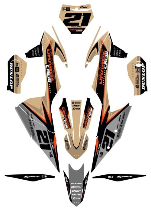 ktm sxf 125+ 2019 graphics