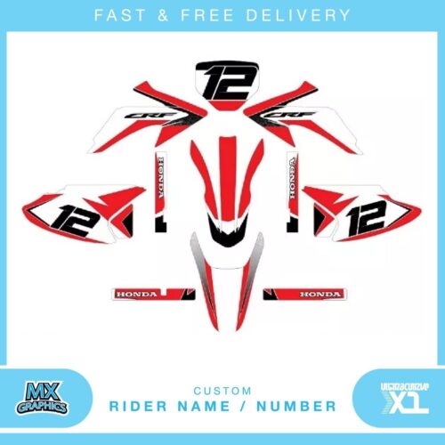 Fits Honda CRF150 . Custom MX Vinyl graphics, Decal Sticker Kit