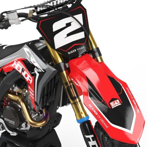 Custom MX Graphics Kit HONDA CRF 2019-2021- 125 250 450cc Honda 19-21 sempa