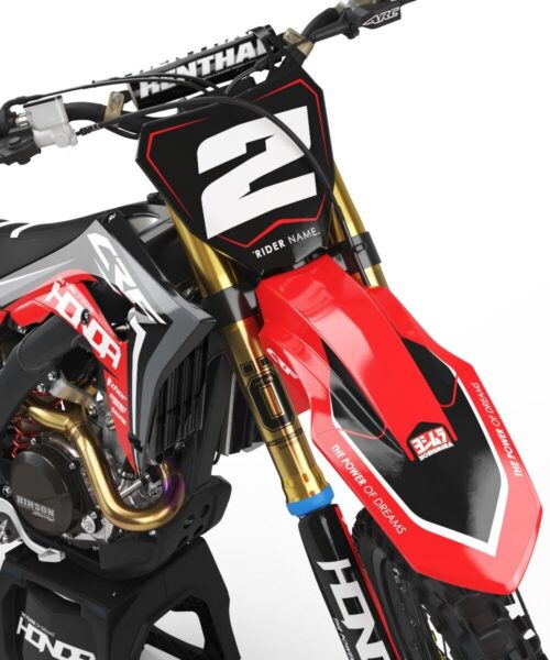 Custom MX Graphics Kit HONDA CRF 2019-2021- 125 250 450cc Honda 19-21 sempa