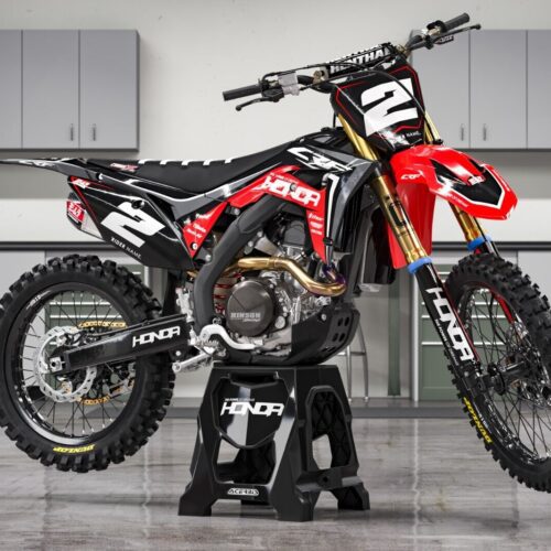 Custom MX Graphics Kit HONDA CRF 2019-2021- 125 250 450cc Honda 19-21 sempa