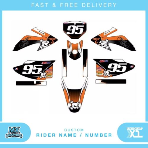 Fits Honda CRF230 2010-2012 . Custom MX Vinyl graphics, Decal Sticker Kit