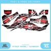 suzuki LTZ400 03-08 quad graphic stickers decals name & number mx laminate vinyl