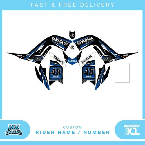 Yamaha Raptor 700R 2006 - 2012 Quad Bike ATV Graphics Kit Decals Wrap