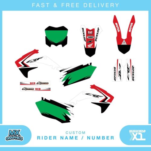 Fits Honda CRF 250 2010-2013 . Custom MX Vinyl graphics, Decal Sticker Kit