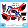 Fits Honda CRF 450 13-14 . Custom MX Vinyl graphics, Decal Sticker Kit