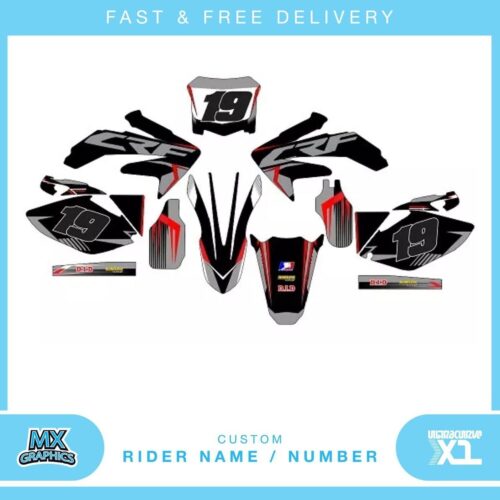 Fits Honda CRF230 2008-2009 . Custom MX Vinyl graphics, Decal Sticker Kit