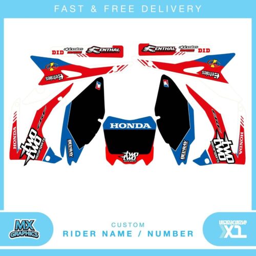 Fits Honda CRF 450 13-14 . Custom MX Vinyl graphics, Decal Sticker Kit