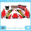 Fits Honda CRF 450 02 - 04 . Custom MX Vinyl graphics, Decal Sticker Kit