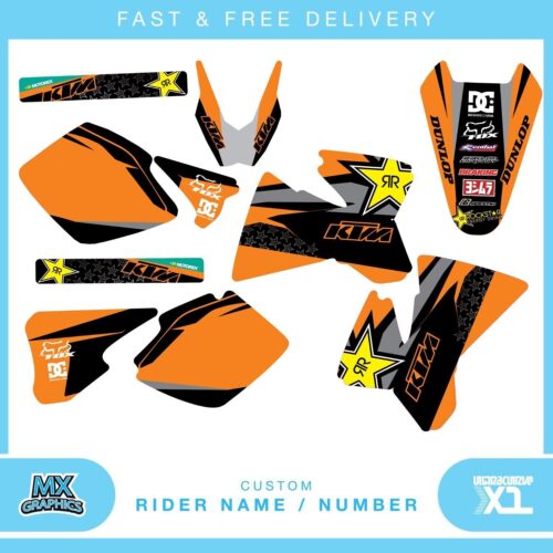 KTM exc 520 2000 graphics kit