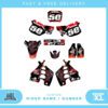 Graphics fits Honda CR 500 R 1989 - 1993 1994 1995 1996 1997 1998 1999 2000 2001