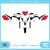Fits Yamaha TTR 230 2010-2015. Custom MX Vinyl graphics, Decal Sticker Kit