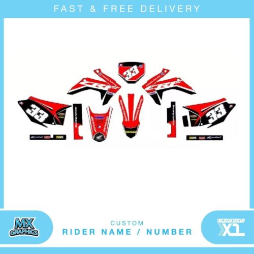 Fits Honda CRF230 2015-2017 . Custom MX Vinyl graphics, Decal Sticker Kit