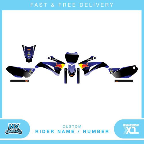 Fits Yamaha TTR 125 2007-2018. Custom MX Vinyl graphics, Decal Sticker Kit