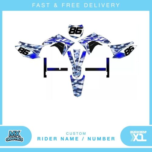 Fits Honda CRF230 2019-2020 . Custom MX Vinyl graphics, Decal Sticker Kit camo