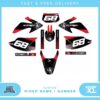 Fits Honda CRF230 2008-2012. Custom MX Vinyl graphics, Decal Sticker Kit