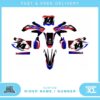 Fits Honda CRF250 2009. Custom MX Vinyl graphics, Decal Sticker Kit