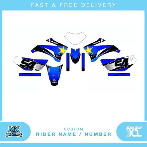 Fits Yamaha TTR 125 2007-2018. Custom MX Vinyl graphics, Decal Sticker Kit