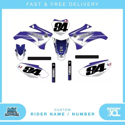 Fits Yamaha TTR 125 2007-2018. Custom MX Vinyl graphics, Decal Sticker Kit