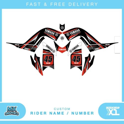 Yamaha Raptor 700R 2006 - 2012 Quad Bike ATV Graphics Kit Decals Wrap