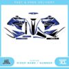 Fits Yamaha XTZ 125. Custom MX Vinyl graphics, Decal Sticker Kit