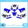 Fits Yamaha XT600. Custom MX Vinyl graphics, Decal Sticker Kit