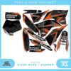 KTM SX-65 2009-2012 Motocross Graphics Kit Decals