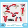 HONDA CRF 250 450 2010-2025 STICKER KIT - MX MOTOX MOTOCROSS GRAPHICS KIT