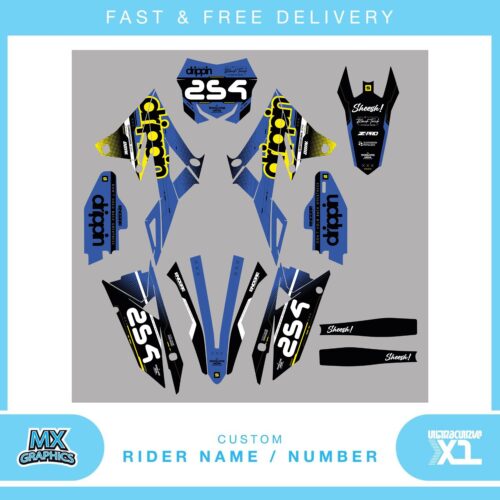 SUZUKI RMZ 450 STICKER KIT - 2014-2023