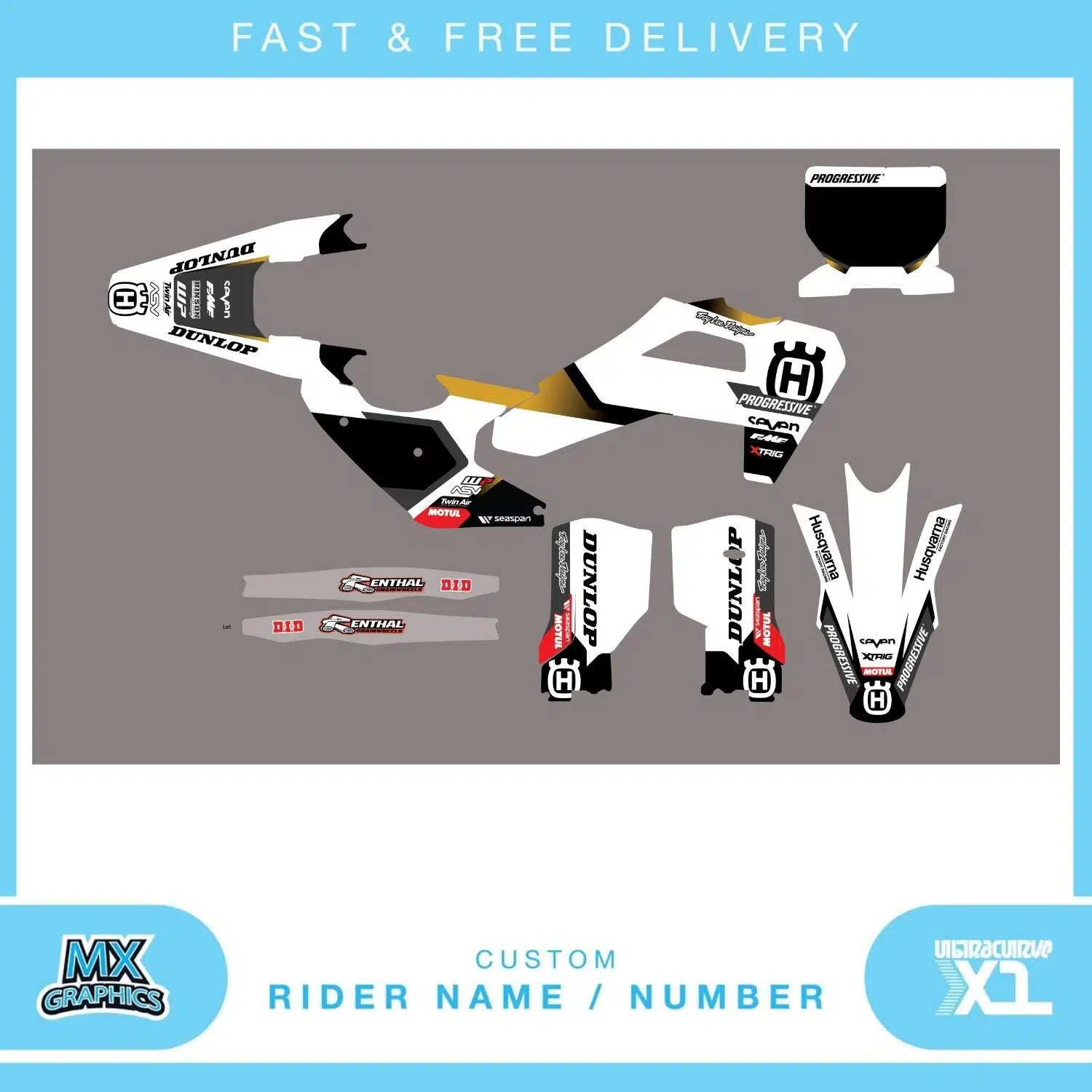 Husqvarna FC250 2025 Graphics Kit