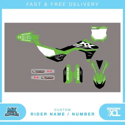 Kawasaki KX450SR 2024-2026 Graphics Kit