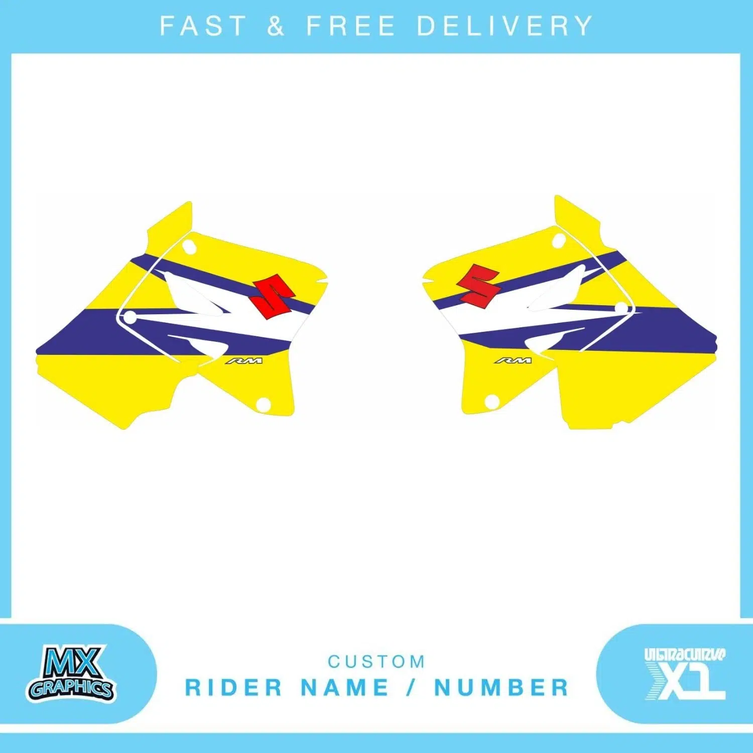 Suzuki RM250 Graphics Kit