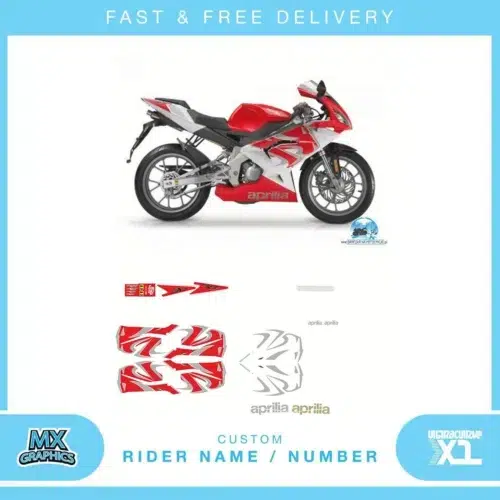 Aprilia RS50 2008 Graphics Kit