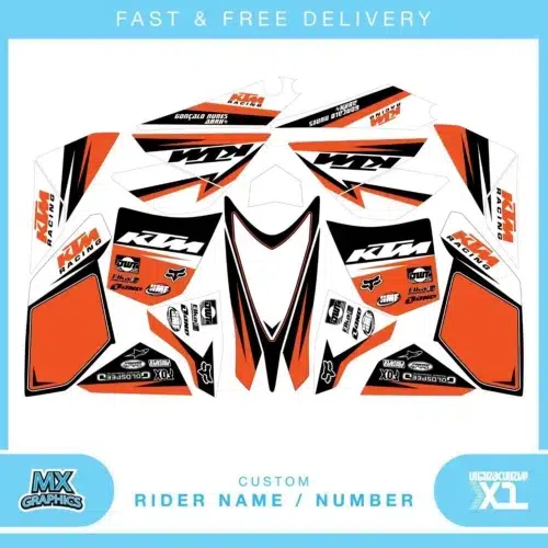 KTM 525 XC Quad Graphics Kit