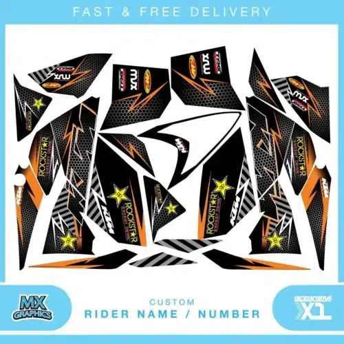 KTM 525 XC Quad Graphics Kit