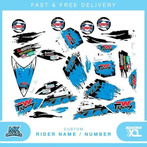 KTM 525 XC Quad Graphics Kit
