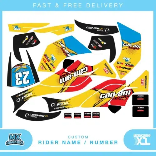 Can-Am DS450 EFI Quad Graphics Kit