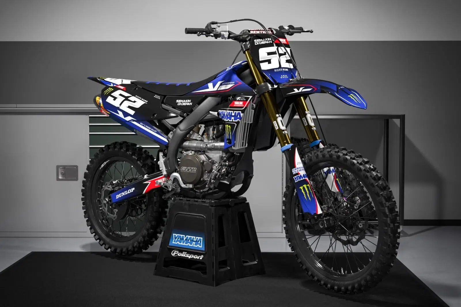 Yamaha YZ450F YZ250F 2018-2019 Graphics Kit - Image 4